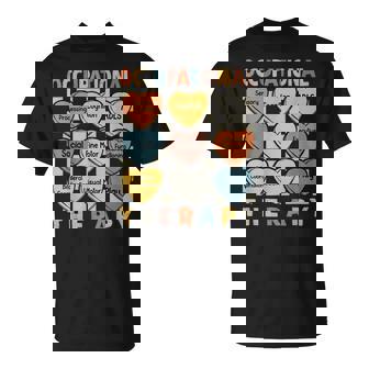 Occupational Therapy Vintage Heart Ot Therapist Assistant T-Shirt | Mazezy