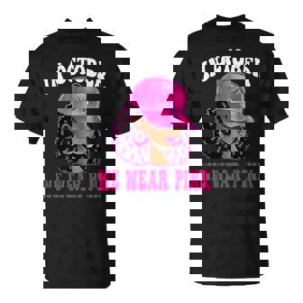 In October We Wear Pink Black Woman Breast Cancer Awareness T-Shirt | Mazezy