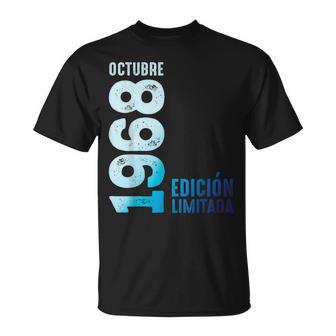 Octubre De 1968 Cumpleaños 1968 Edición Limitada Camiseta unisex - Regaloses
