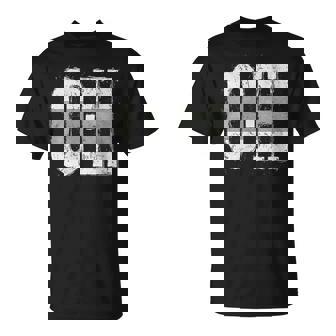 Ohio O-H Vintage Grunge Red Buckeye Home State T-Shirt | Mazezy