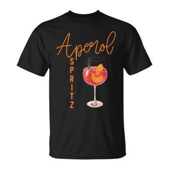 Orangepritz Aquarell Getränkommer Cocktail Geschenk T-Shirt - Geschenkecke