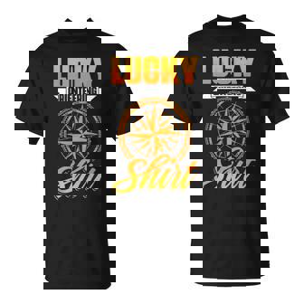 Orienteer Compass Hiking Lucky Orienteering T-Shirt | Mazezy