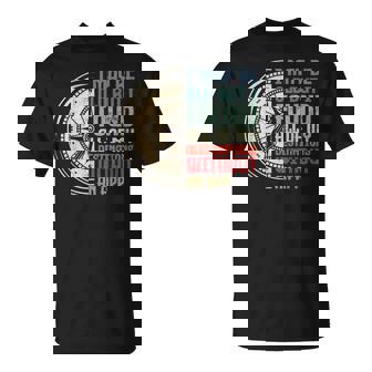 Orienteer Orienteering Runner Running Compass Quote T-Shirt | Mazezy