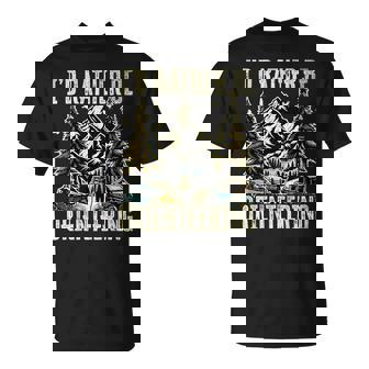 Orienteering I'd Rather Be Orienteering T-Shirt | Mazezy