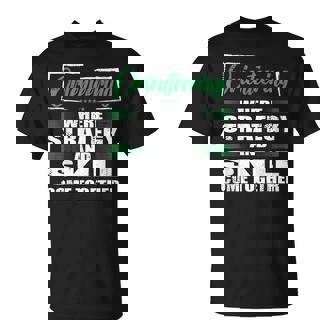 Orienteering Sports Strategy And Skill Come Together T-Shirt | Mazezy