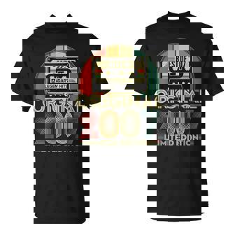 Original 2007Intage Anniversaire 18 Ans Garçons Et Filles T-Shirt - Cadeauxyz