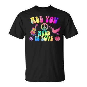 Original Disfraz Hippie Costume Hippy 60S 70S Hombre Camiseta unisex - Regaloses