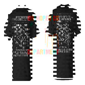 Orthopedics Department Skeleton Ortho Squad Nurse Rn T-Shirt - Thegiftio