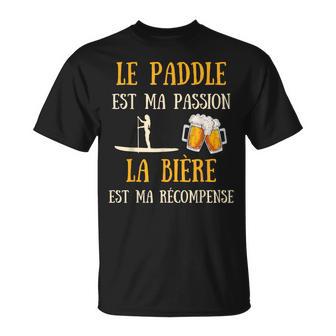 Paddle Homme Humoururfeur Idée Cadeau Humoristique Bière T-Shirt - Cadeauxyz