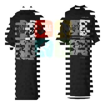 Padel Divertente Giocatore Padelintage Retro Regalo Maglietta - Novitaregali