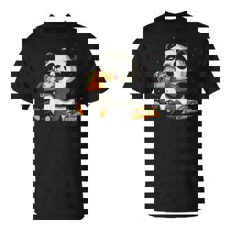 Panda Eating Taco Mexican Panda Cinco De Mayo T-Shirt - Thegiftio