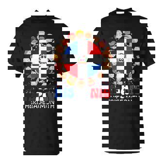 Hispanic Heritage Month Dominican Flag Dominicana Boy & Girl T-Shirt - Monsterry