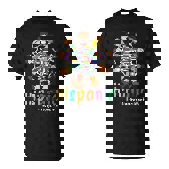 Hispanic Heritage Month Kids Boy Girl Toddler Latino Flags T-Shirt | Mazezy