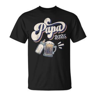 Papa 2025 Primer Día Del Padre Padre Primerizo Padre Camiseta unisex - Regaloses