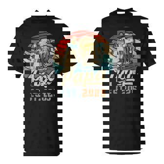 Papa Est 2025 Ersteratertag Frischgebackenerater T-Shirt - Geschenkecke