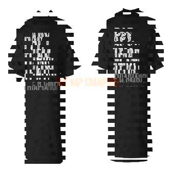 Pappy The Man The Myth The Nap Champion Pappy T-Shirt - Thegiftio