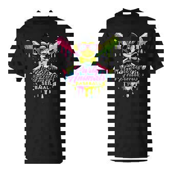 Party Animals Baseball Monkey T-Shirt | Mazezy