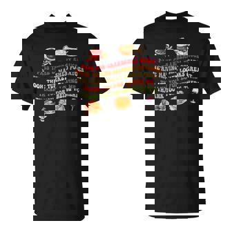 Pass The Cranberry Sauce Mashed Potatoes T-Shirt | Mazezy