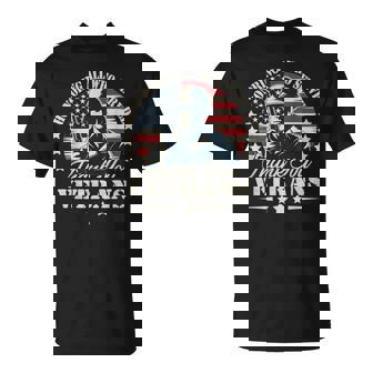 Patriotic Veteran Honoring Vetrans Day American Flag Soldier T-Shirt | Seseable CA