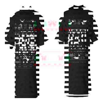 I Come In Peace I'm Peace Matching Couple Lovers T-Shirt | Seseable CA