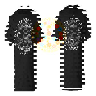 Peace Kindness Equality Love Hope Diversity Human Rights T-Shirt | Seseable UK