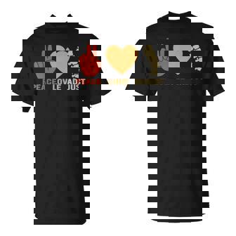 Peace Love Adjust Chiropractor Chiropractic T-Shirt - Thegiftio