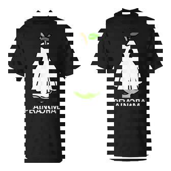 Pearanormal Cute Ghost Pear Halloween Costume Pun T-Shirt | Seseable CA