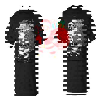 Père Noël Festif Avec Une Ambiance Cool Pour Noël Et Le Nouvel An T-Shirt - Cadeauxyz