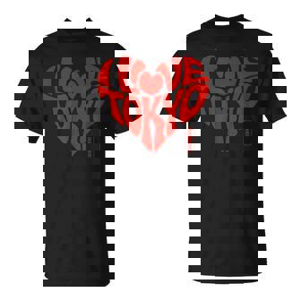 Personnages Kanji Japonais I Love Tokyoouvenir Du Japon T-Shirt - Cadeauxyz