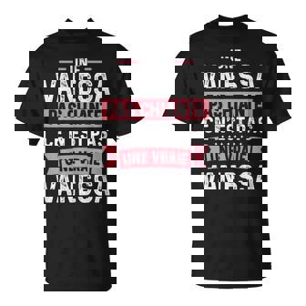 Phrase Drôle Personnalisée Humour Pour Chianteanessa T-Shirt - Cadeauxyz