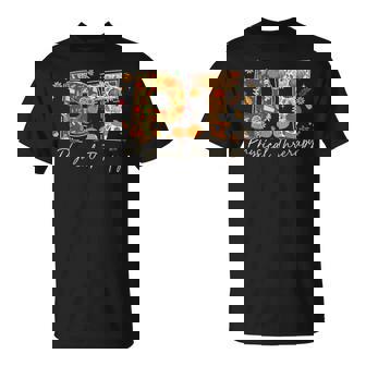 Physical Therapy Fall Pta Dpt Pt Autumn Thanksgiving T-Shirt - Thegiftio