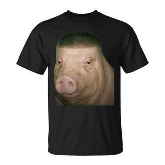 Pig Wig John Pork Fade Haircut T-Shirt | Seseable UK