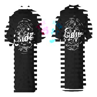 Pink Or Blue Grandpa Loves You Gender Reveal Family T-Shirt | Seseable CA