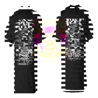 Pirate Grandma Captain Pirate T-Shirt - Monsterry