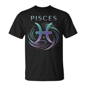 Pisces Zodiac Sign Astrology T-Shirt - Monsterry