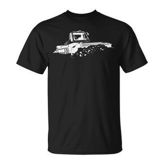 Pistenraupe Fahrzeug Berufchneeraupe Wintersport T-Shirt - Geschenkecke