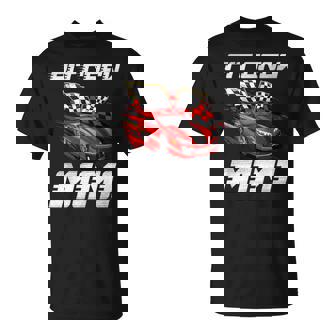 Pit Crew Mimi Race Car Birthday Racing Car Family T-Shirt - Thegiftio