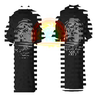 Playa Del Carmen Beach Mexico Summer Vacation Tropical T-Shirt - Monsterry