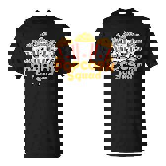 Popcorn Squad Cinema Movie Film Food Snack Popcorn T-Shirt - Monsterry