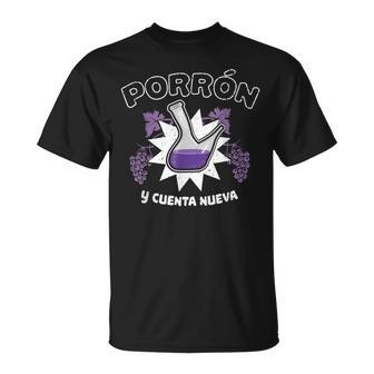 Porrón Y Cuenta Nueva Parodia De Borrón Y Cuenta Nueva Camiseta unisex - Regaloses