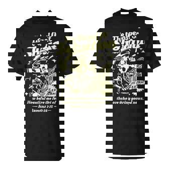 Preaching The Gospel Romans Bible Verse Vintage Christian T-Shirt | Mazezy