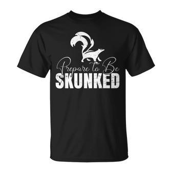 Prepare To Be Skunked Lovers Cribbage Game T-Shirt - Thegiftio UK