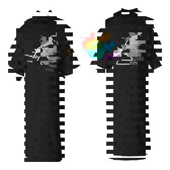 Pride Rainbow Cats Prisma Progressive Rock Artrock LGBTQ Tank Top T-Shirt | Mazezy