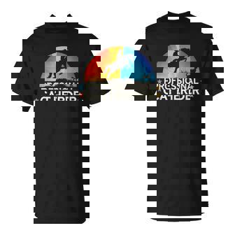 Professional Cat Herder Who Makes Herding Cats Look Easy For Women T-Shirt | Mazezy