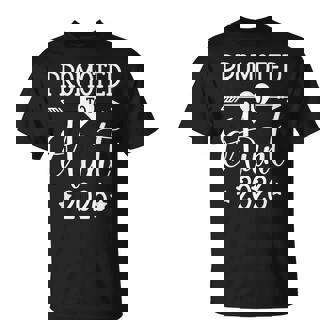 Promoted To Aunt 2026 Auntie Pregnancy Announcement T-Shirt - Monsterry