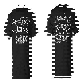 Promoted To Bigister Divertido Anuncio De Embarazo Camiseta unisex - Regaloses