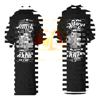 Promoted To Grandpa Est 2026 Beer Baby Bottle Mens T-Shirt - Monsterry