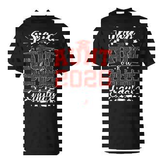 Proud Aunt Of A 2026 Graduate Senior 2026 Graduation T-Shirt | Seseable CA