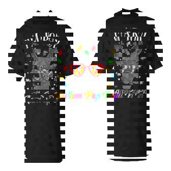 Proud Autism Pop Pop French Bulldog Dog Puzzle Glasses For Men Women Kids T-Shirt | Mazezy