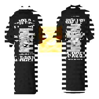 Proud To Be A Cracker Snack Halloween Biscuit Costume T-Shirt | Seseable UK